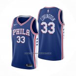Camiseta Philadelphia 76ers Robert Covington NO 33 Icon Azul
