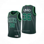 Camiseta Boston Celtics Marcus Smart Earned 2020-21 Verde