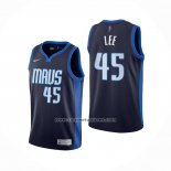 Camiseta Dallas Mavericks Courtney Lee Earned 2020-21 Azul