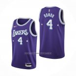 Camiseta Los Angeles Lakers Rajon Rondo Ciudad Edition 2021-22 Violeta