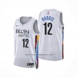 Camiseta Brooklyn Nets Joe Harris Ciudad 2022-23 Blanco