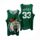 Camiseta Boston Celtics Mitchell & Ness Big Face Verde
