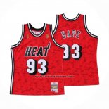 Camiseta Miami Heat Bape NO 93 Mitchell & Ness Rojo