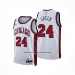 Camiseta Chicago Bulls Javonte Green Ciudad 2022-23 Blanco