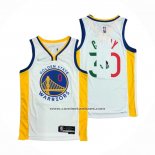 Camiseta Golden State Warriors Stephen Curry 2022 Slam Dunk Special Mexico Edition Blanco