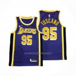 Camiseta Los Angeles Lakers Juan Toscano-Anderson NO 95 Statement 2020-21 Violeta