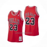 Camiseta Chicago Bulls Michael Jordan NO 23 Mitchell & Ness 1997-98 Rojo