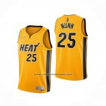 Camiseta Miami Heat Kendrick Nunn Earned 2020-21 Oro