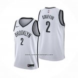 Camiseta Brooklyn Nets Blake Griffin Association 2020 Blanco