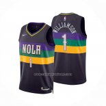Camiseta New Orleans Pelicans Zion Williamson Ciudad 2022-23 Violeta