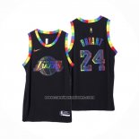 Camiseta Los Angeles Lakers Kobe Bryant Fashion Royalty 2022-23 Negro