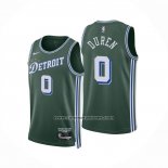 Camiseta Detroit Pistons Jalen Duren Ciudad 2022-23 Verde