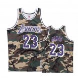 Camiseta Los Angeles Lakers Lebron James Camuflaje
