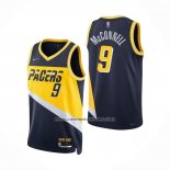 Camiseta Indiana Pacers T.J. McConnell Ciudad 2021-22 Azul