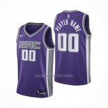 Camiseta Sacramento Kings Personalizada Icon 2020-21 Violeta