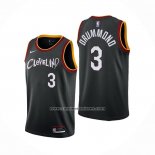 Camiseta Cleveland Cavaliers Andre Drummond Ciudad 2020-21 Negro